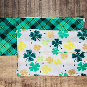 St. Patrick's Day Adult Mask Pattern 3