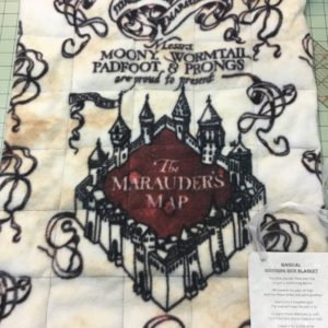 Rice Bag Harry Potter Marauder's Map